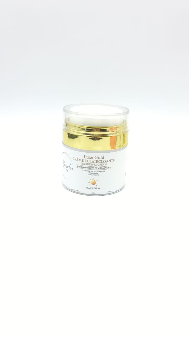 Crème Visage Éclaircissante Luxe Gold