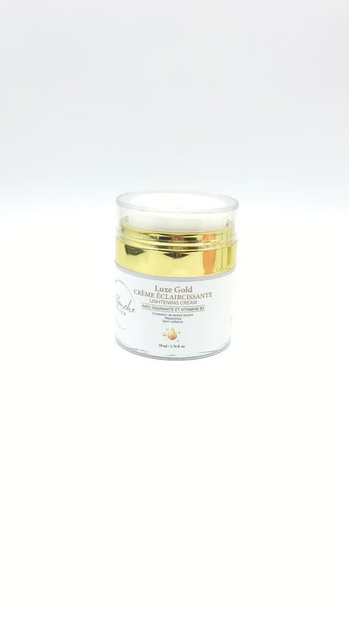 Crème Visage Éclaircissante Luxe Gold
